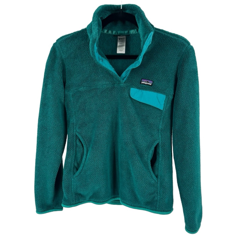 Patagonia Women’s Re-Tool Snap-T Pullover Epic Blue Size Small